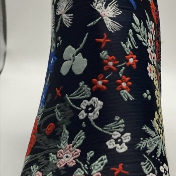 Indigo Rd Floral Embroidered Block Heel Ankle Boots Bootie Boho – Women's 7 - Picture 6 of 7